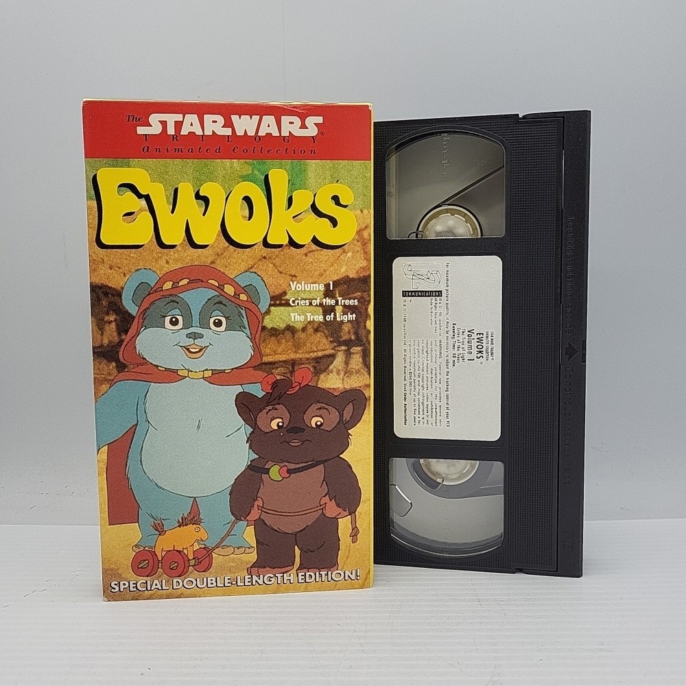 Ewoks Volume 1 VHS Star Wars Trilogy Animated Collection J2 Communications 1990